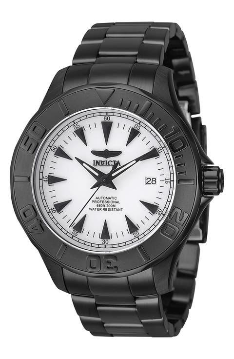 Signature Automatic Bracelet Watch, 47mm
