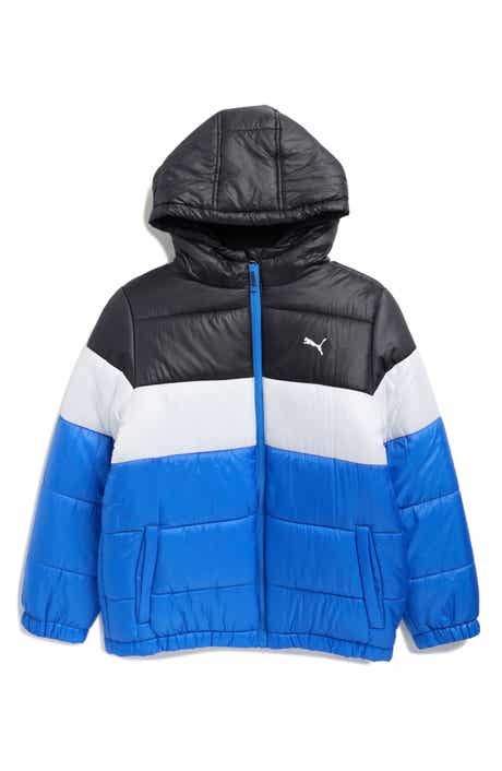 PUMA Kids' Colorblock Water Resistant Puffer Jacket