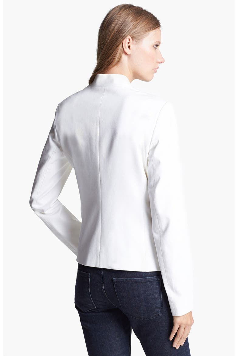 'Lanai' Twill Jacket, Alternate, color, WHITE