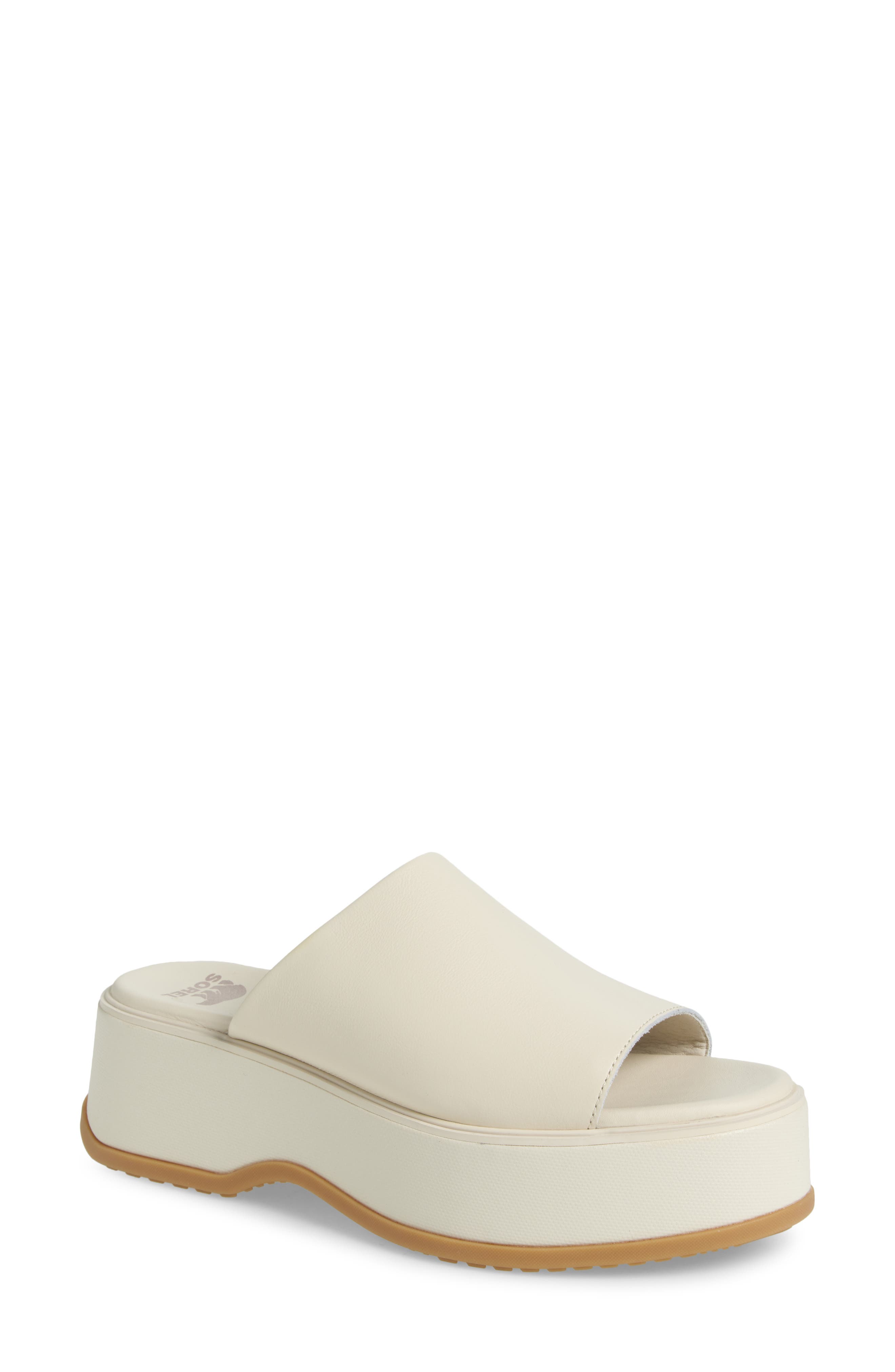 SOREL Dayspring Slide Platform Sandal, Main, color, 