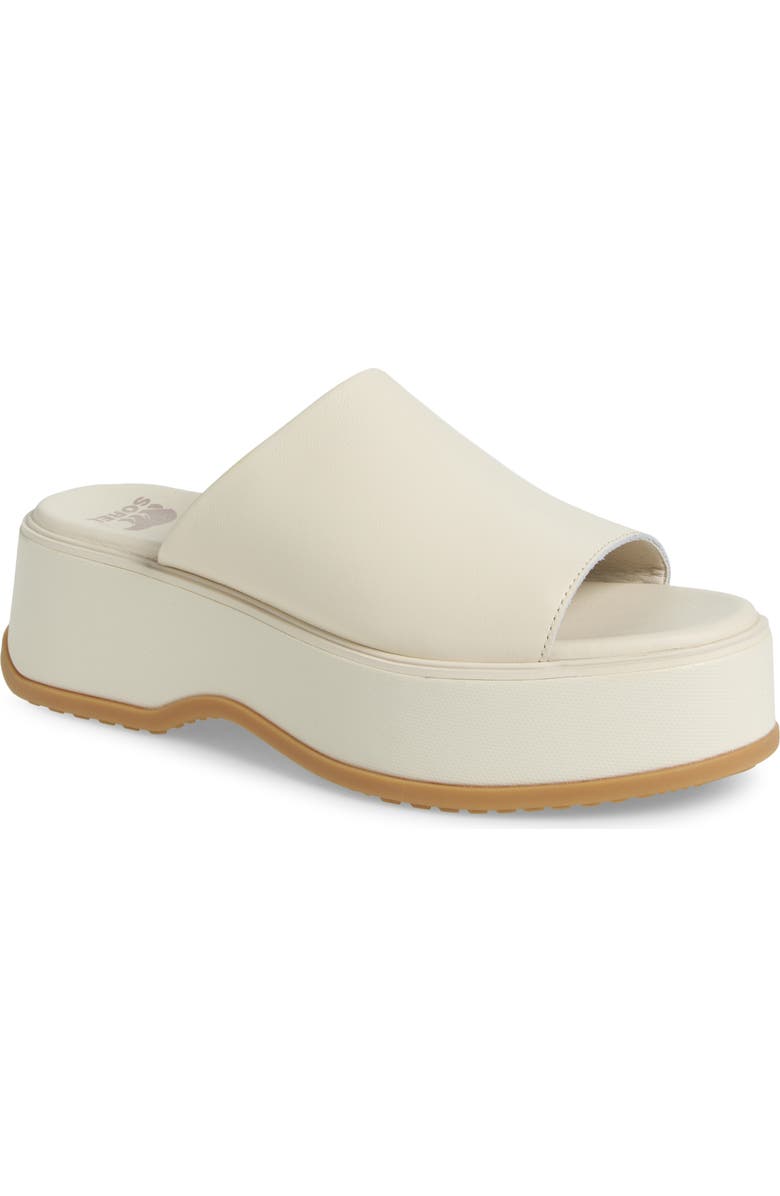 SOREL Dayspring Slide Platform Sandal, Main, color,