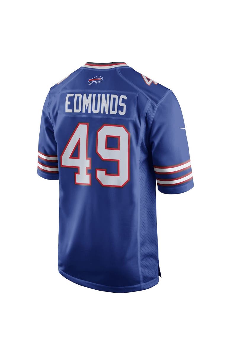 Nike Men's Nike Tremaine Edmunds Royal Buffalo Bills Game Player Jersey, Alternate, color, 