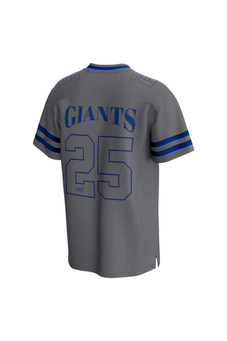 Men's Fanatics Gray New York Giants After Hours Fashion Mesh Top, Alternate, color, Gray