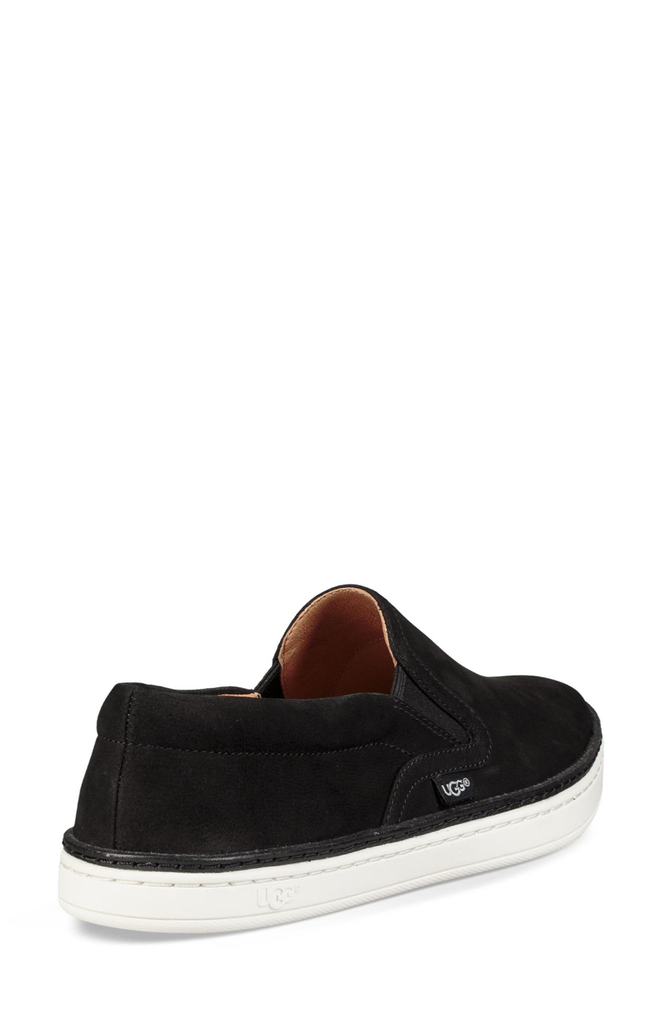 Soleda Slip-On Sneaker, Alternate, color, BLACK LEATHER