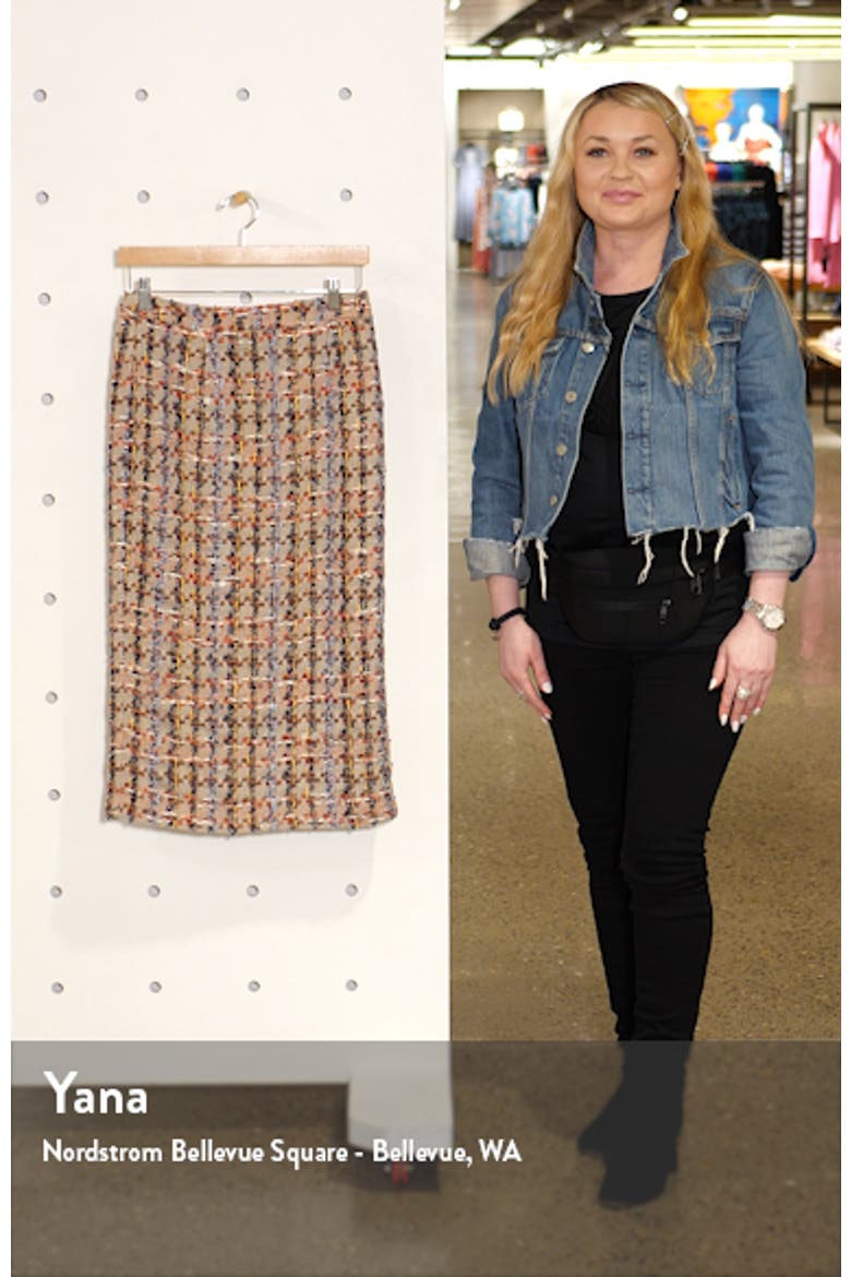 Tweed Pencil Skirt video