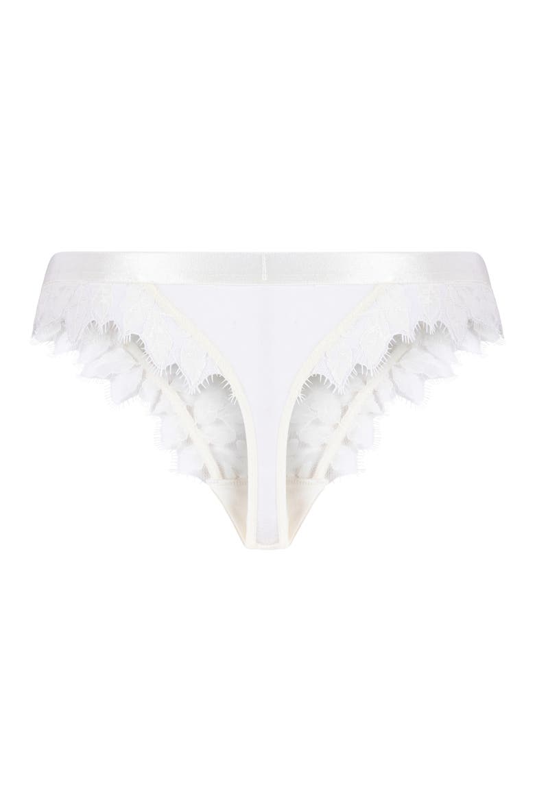 Amelia Thong, Alternate, color, SNOW WHITE