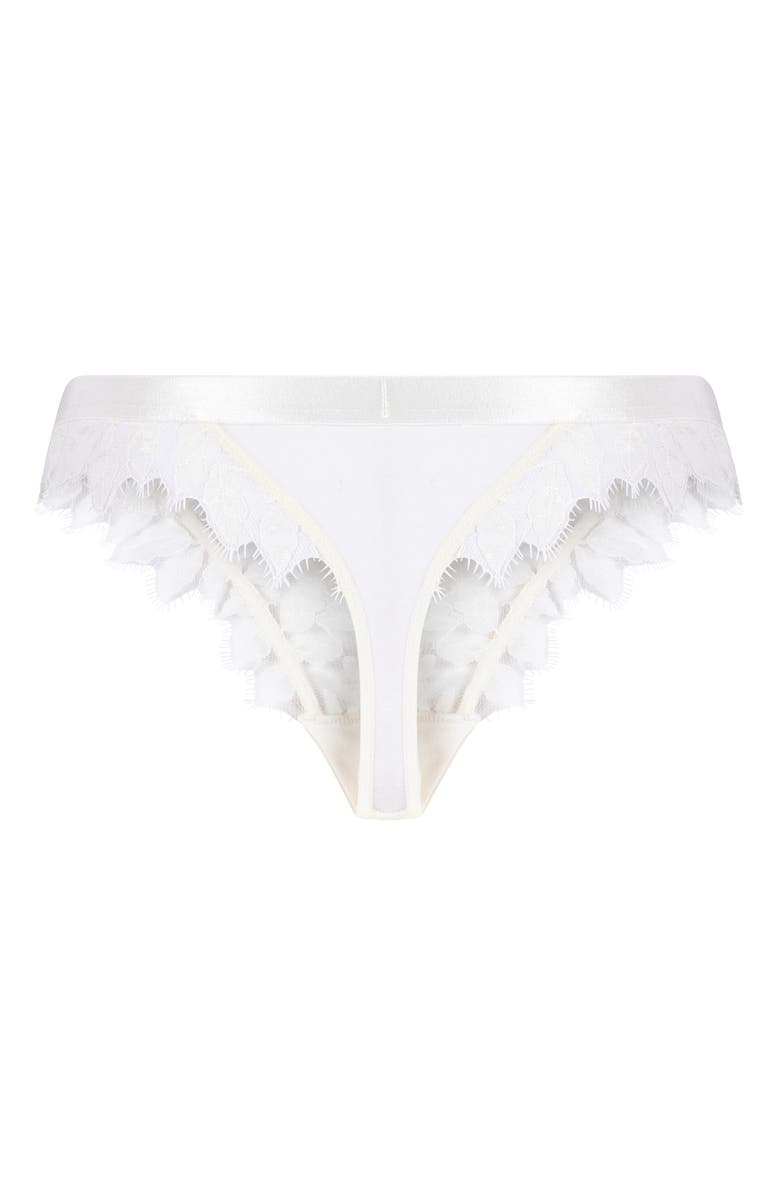 Hunkemöller Amelia Thong, Alternate, color, Snow White