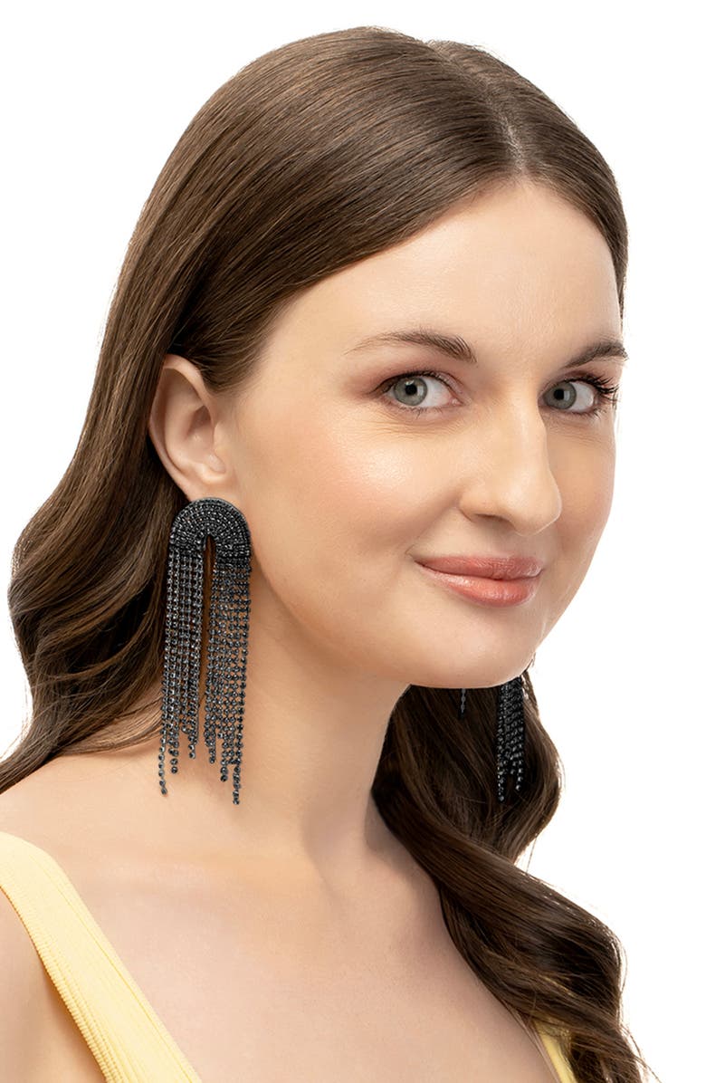 Deepa Gurnani Warren Crystal Drop Earrings, Alternate, color, 