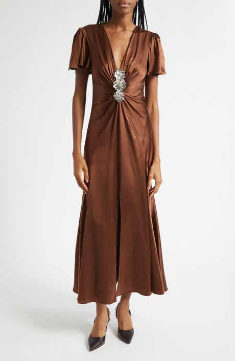 Cinq à Sept Kordyn Silk Maxi Dress