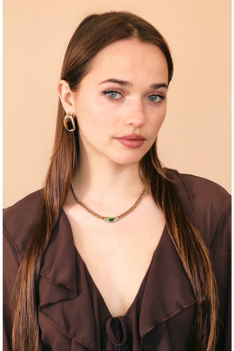 Emerald Pendant Necklace, Alternate, color, EMERALD
