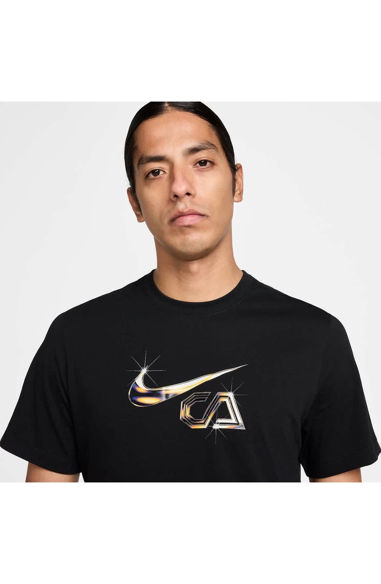 Nike Men's Nike Black Club America CA x CA Swoosh T-Shirt, Alternate, color,