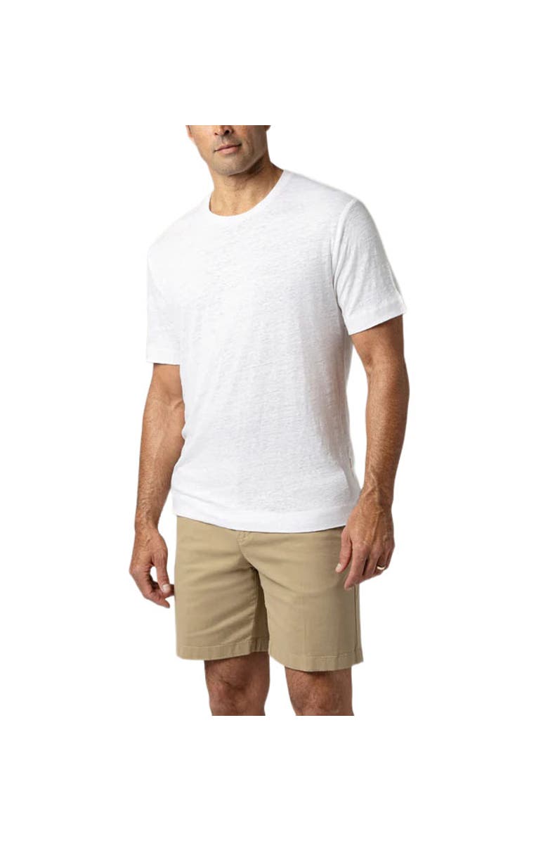 Robert Talbott Davis Linen Jersey Tee, Main, color,
