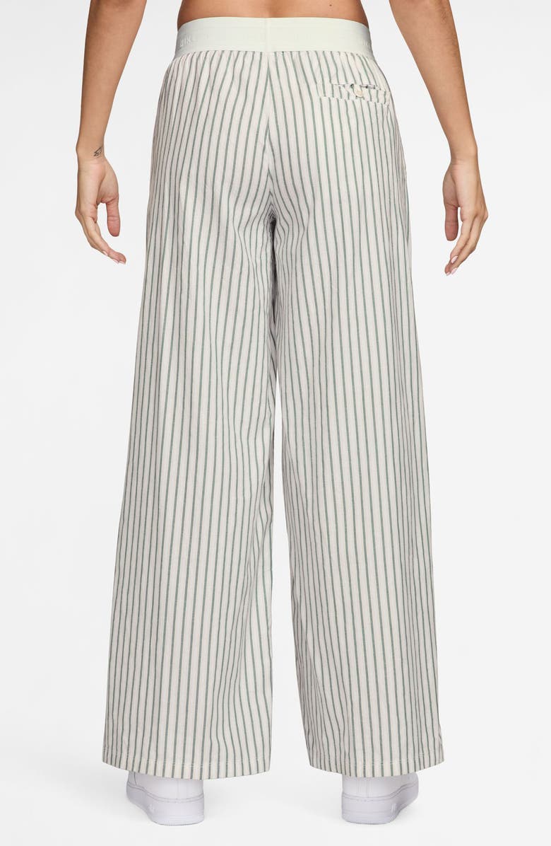 Nike Offline Cotton Poplin Wide Leg Pants, Alternate, color, Fir/ Light Orewood Brown