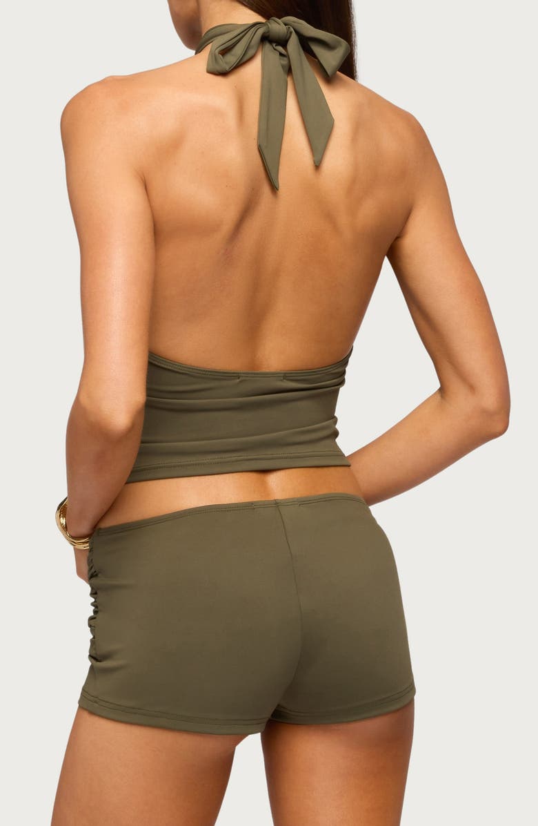 EDIKTED Carine Ring Cutout Halter Top, Alternate, color,