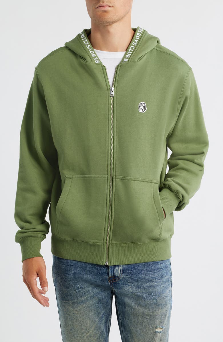 Billionaire Boys Club BB Mind Cotton Fleece Hoodie, Alternate, color, Vineyard Green