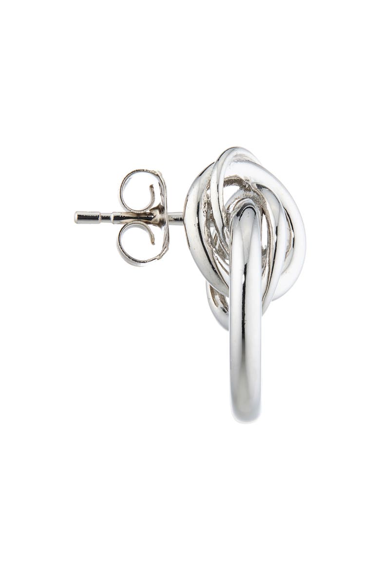 Cara Circle Earrings, Alternate, color, PALLADIUM