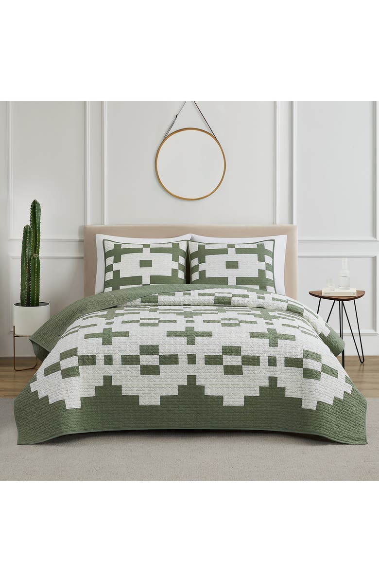 Pendleton Painted Cove Reversible Quilt & Sham Set, Main, color,
