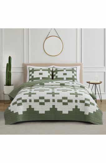 Painted Cove Reversible Quilt & Sham Set