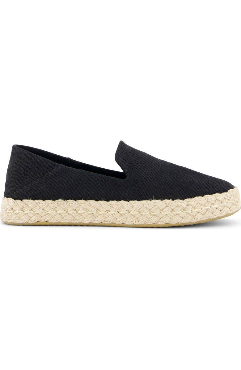 TOMS Alison Platform Espadrille Slip-On, Alternate, color,