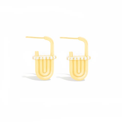 Campbell + Charlotte Edge All Day Earring In Gold