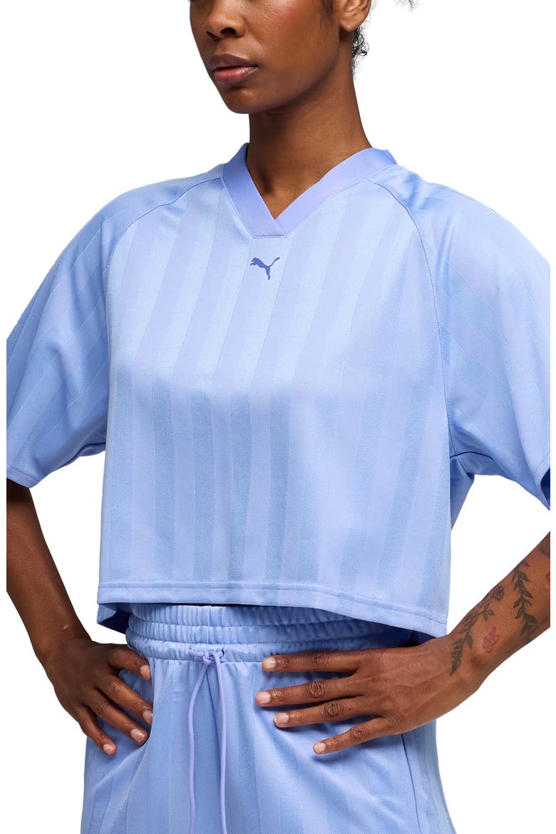 League Boxy Crop Top, Main, color, INTENSE LAVENDER