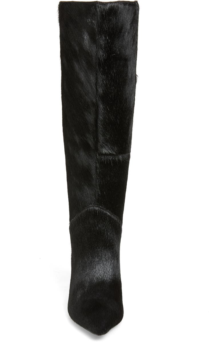 Jeffrey Campbell Entity Genuine Calf Hair Knee High Boot, Alternate, color,