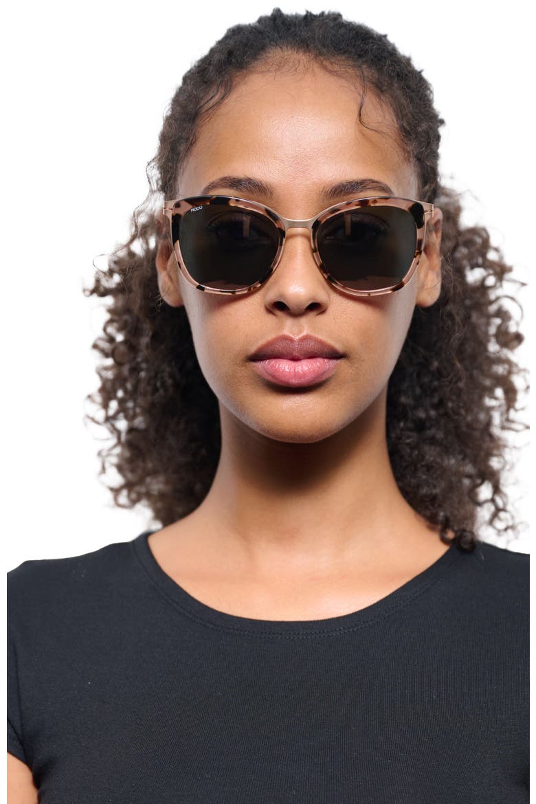455 Sunglasses, Alternate, color, Blush Tortoise