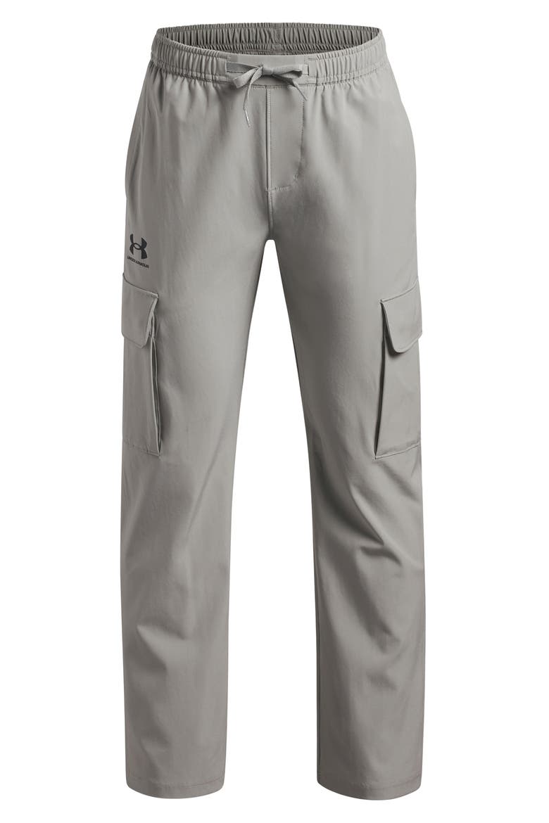 Kids' Icon Woven Pants, Main, color, TITANIUM