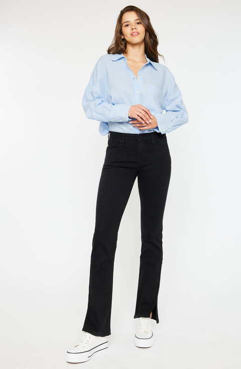 Mai Mid Rise Y2K Bootcut Jeans