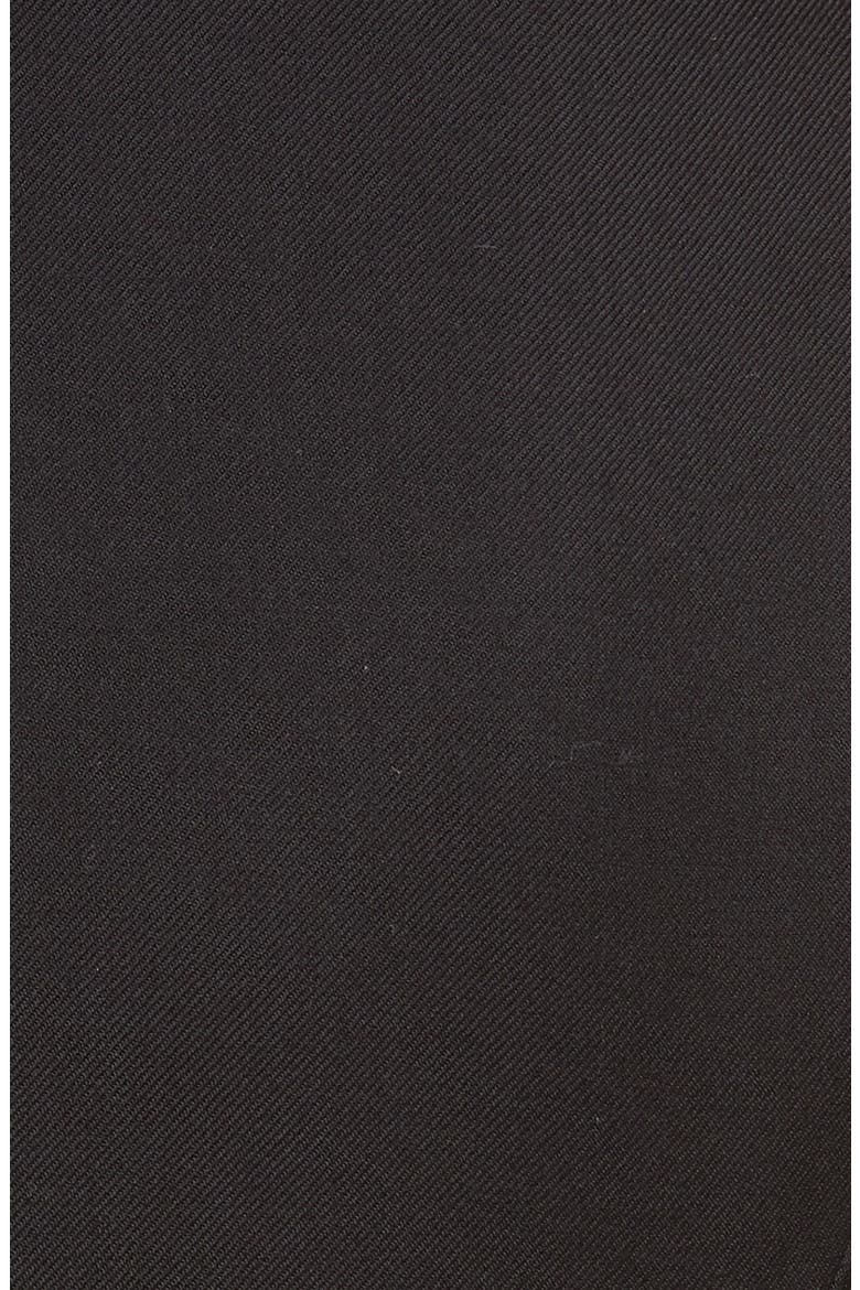 Angus Gabardine Coat, Alternate, color, BLACK