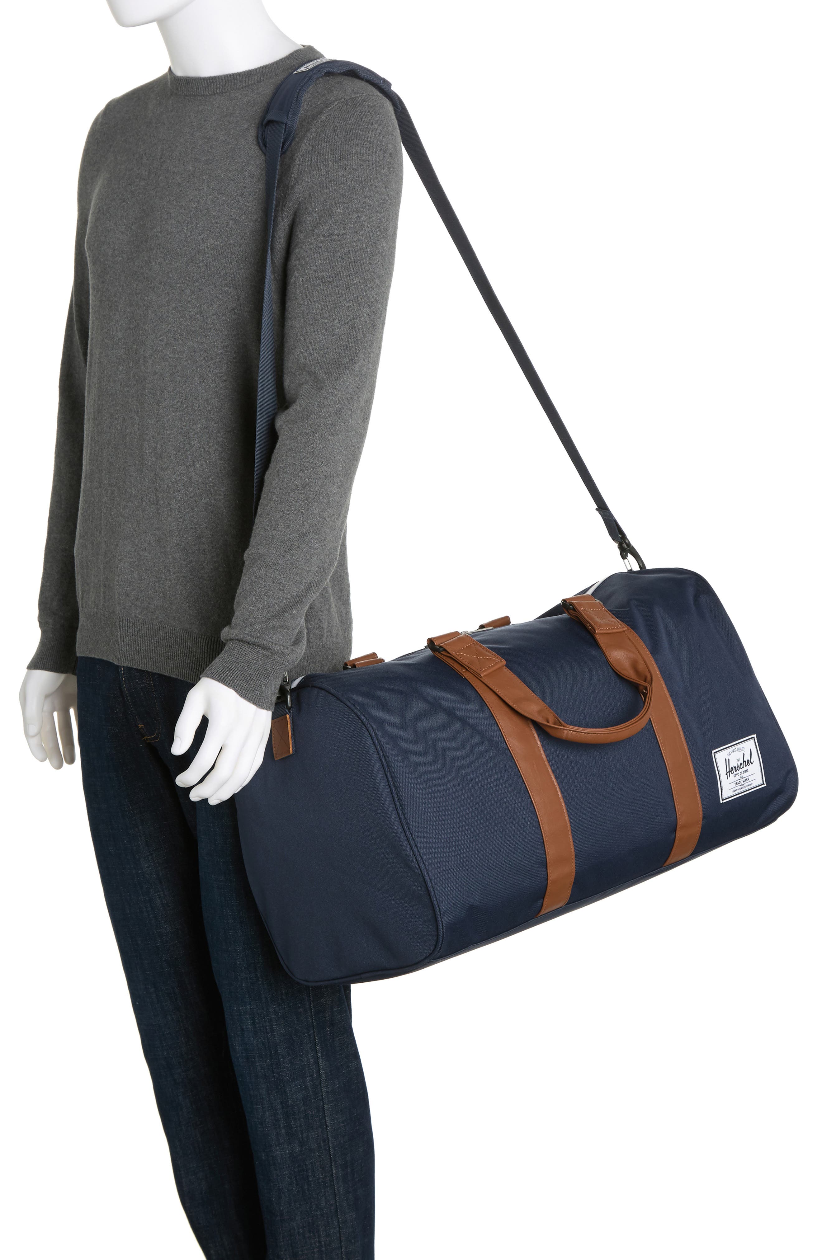 Duffle Bag, Alternate, color, NAVY/ NAVY