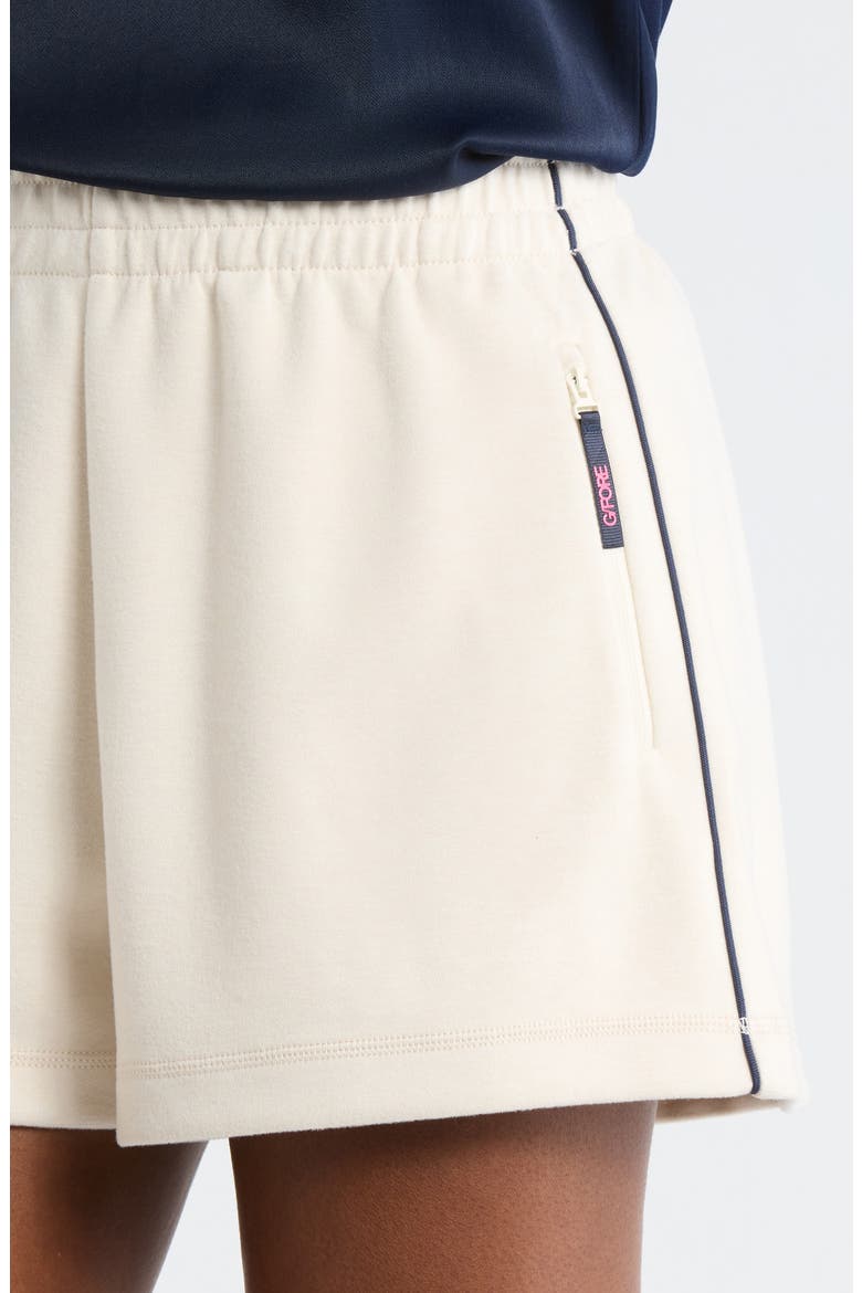 Double Knit Golf Shorts, Alternate, color, CHALK WHITE