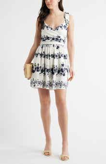 Floral Print Minidress