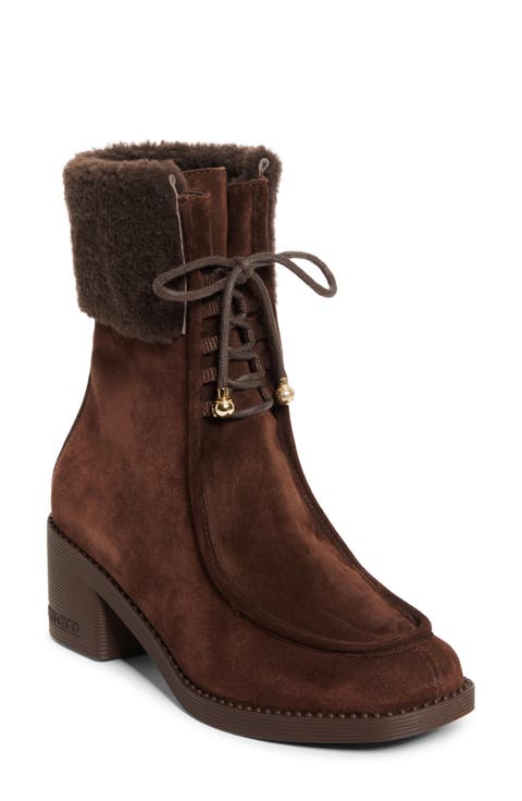 Hali Genuine Shearling Lined Bootie (Women)