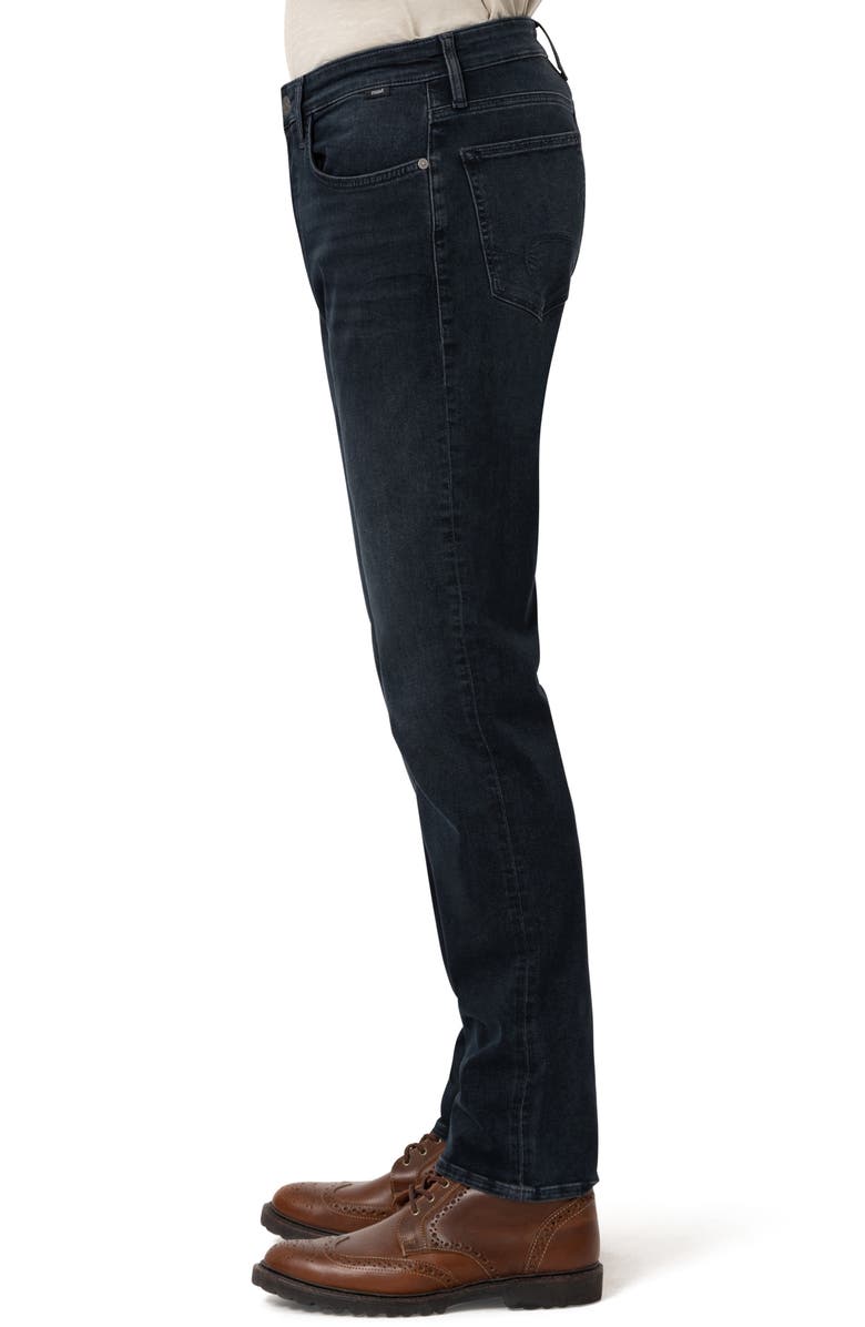 Mavi Jeans Zach Straight Leg Jeans, Alternate, color, Blue Black Brushed Supermove