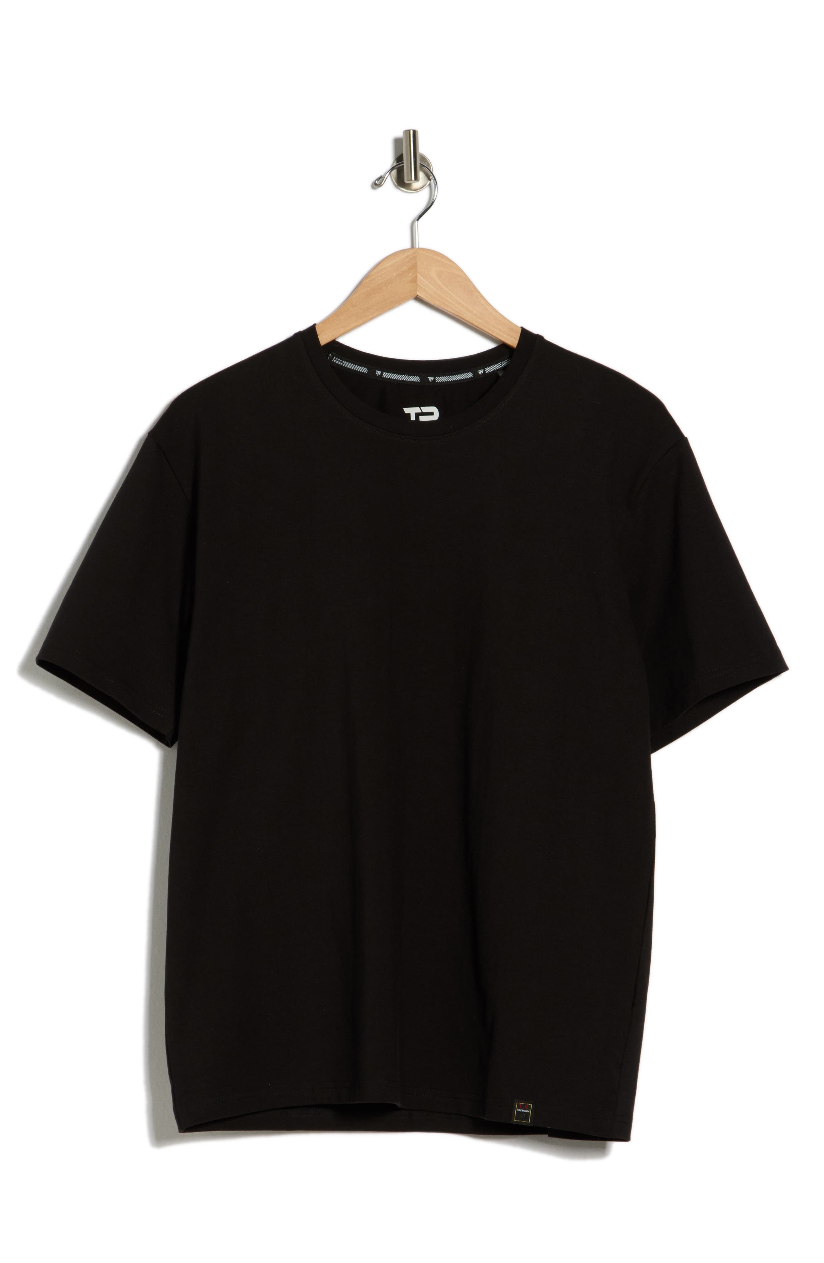 T.R. PREMIUM Oversize Stretch Cotton T-Shirt