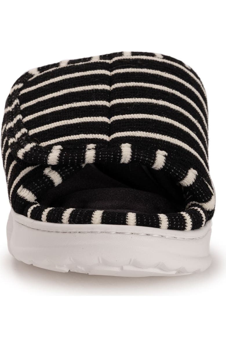 MUK LUKS Raelynn Slide Slipper, Alternate, color, Black