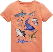 Mini Boden Kids' Educational Graphic T-Shirt