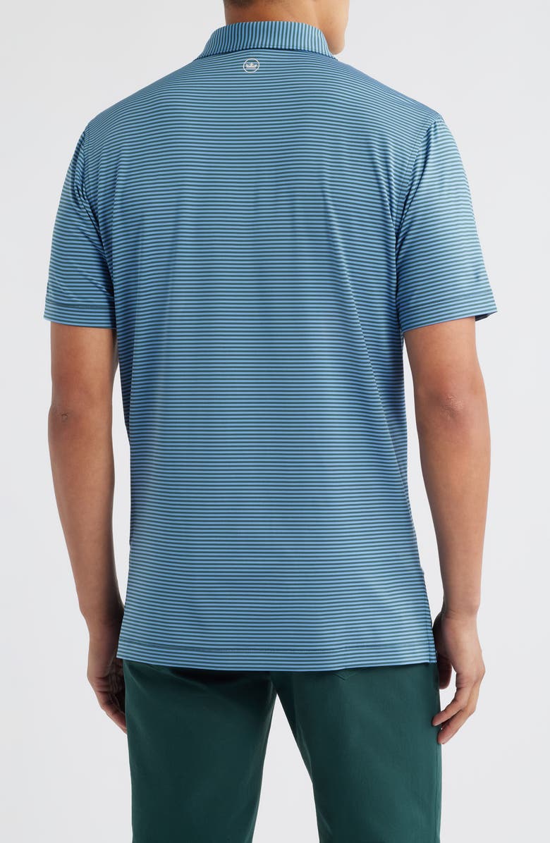 Peter Millar Hales Performance Jersey Polo, Alternate, color, Nordic Pine