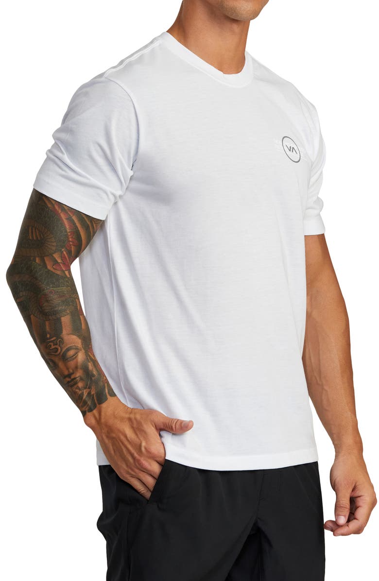 RVCA VA Levels Performance Graphic Tee, Alternate, color, 