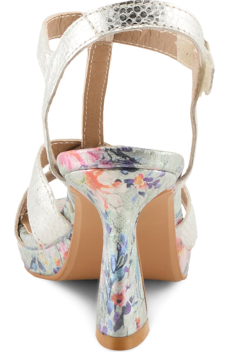 L'Artiste by Spring Step Twinkletoz Sandal, Alternate, color, Silver