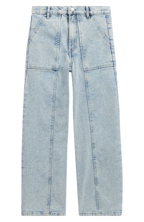 Kids' Barrel Leg Jeans (Big Kid)