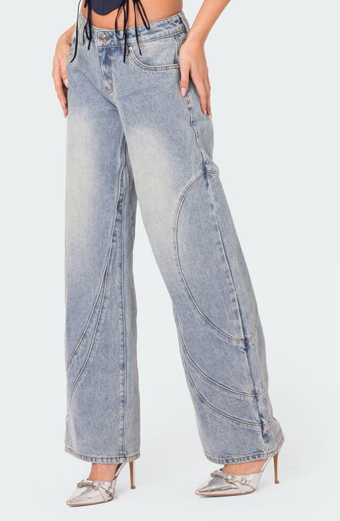 Low Rise Wide Leg Jeans | Nordstrom