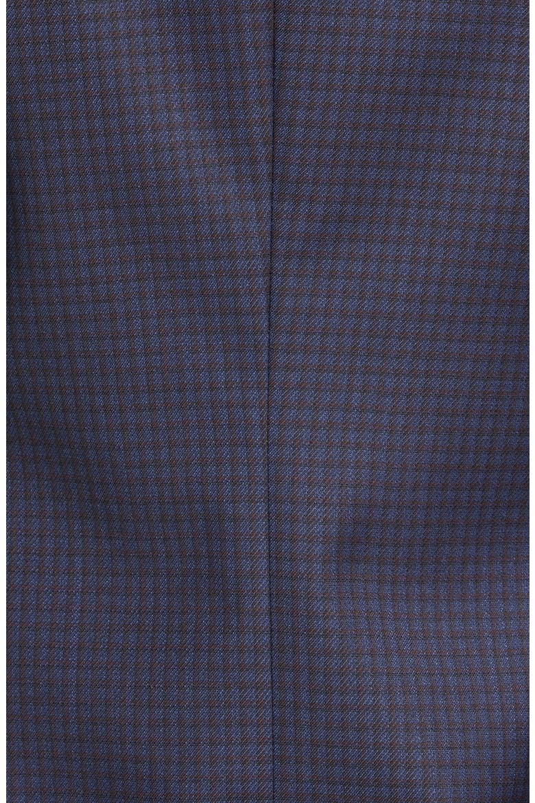 Jatinda Shadow Check Virgin Wool Jacket, Alternate, color, MIDNIGHT FANTASY