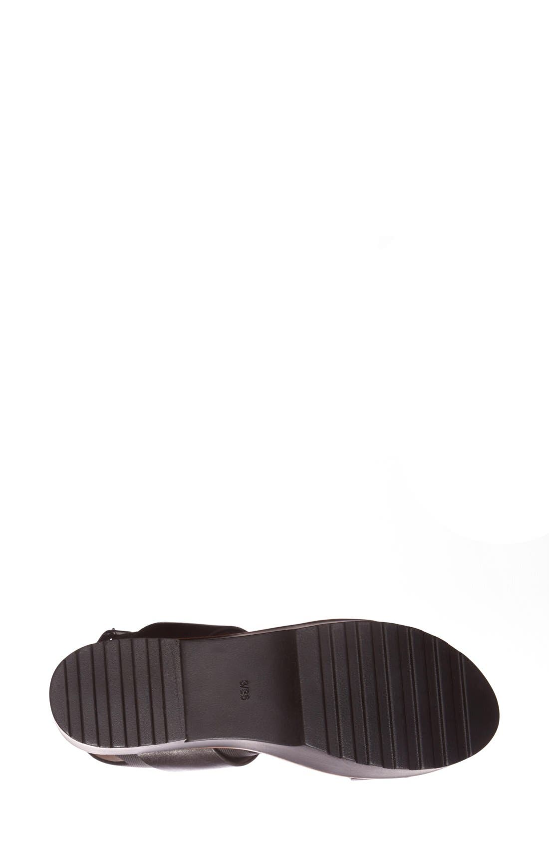 Topshop 'Ninja' Platform Sandal, Alternate, color, 
