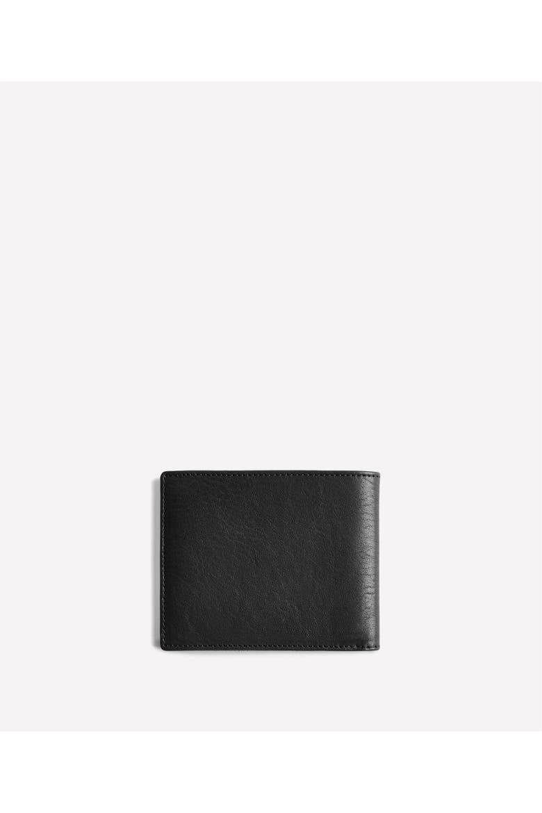 Classic Wallet No. 101, Alternate, color, Vintage Black Leather