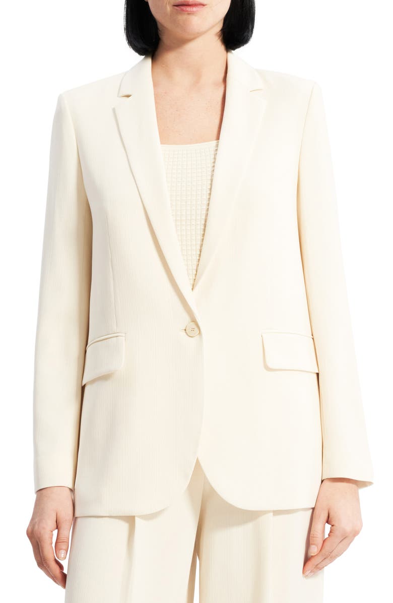 Theory One-Button Blazer, Main, color,