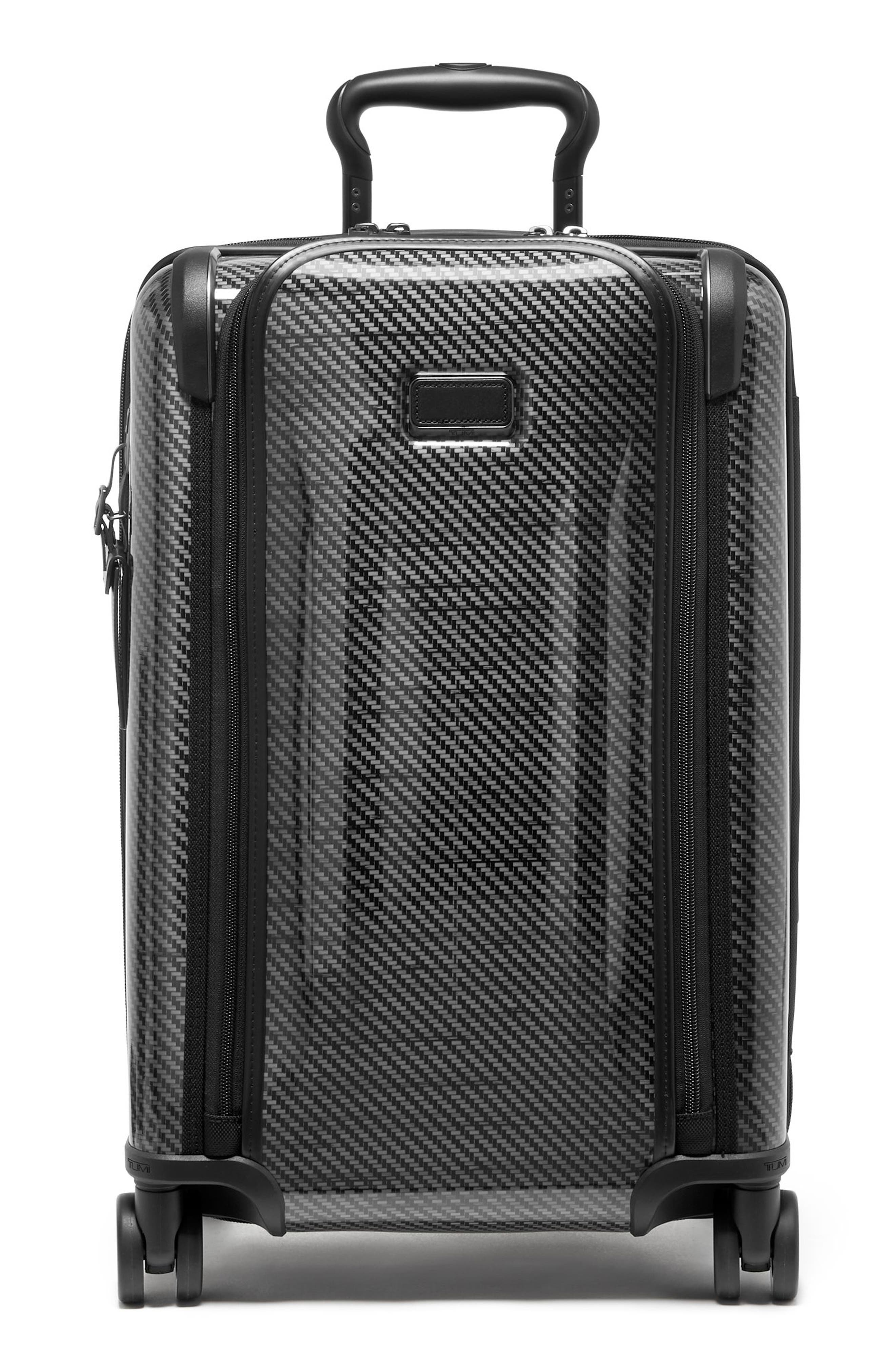 TUMI Tegra-Lite<sup
®</sup
 International Expandable Wheeled Carry-On Bag, Main, color, Black/ Graphite