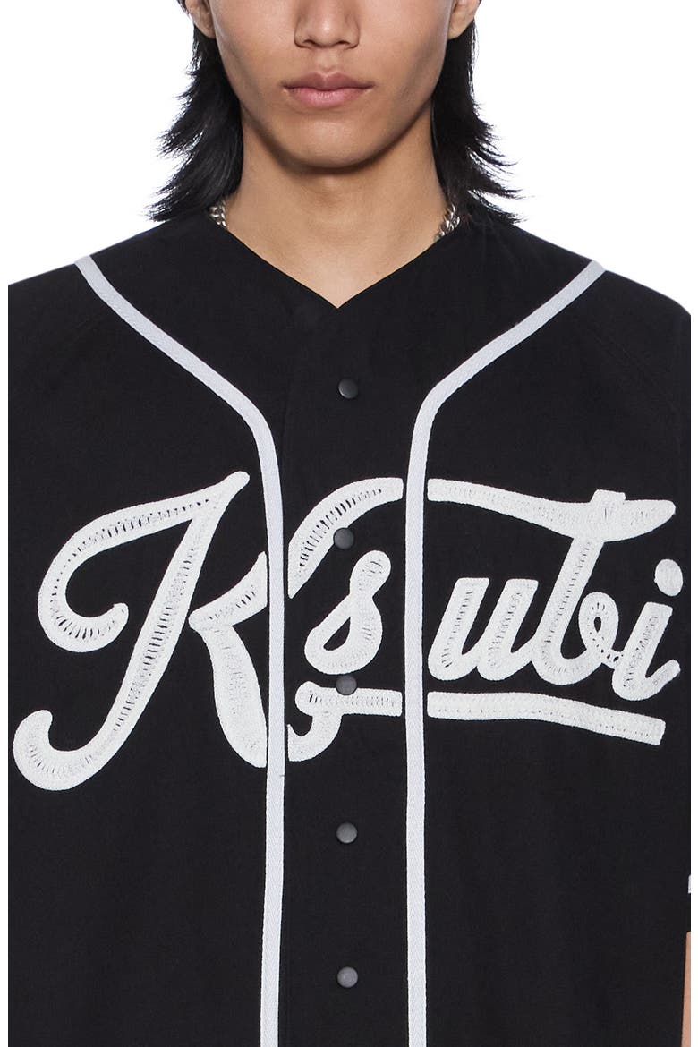 Outfield Graphic Jersey, Alternate, color, BLACK