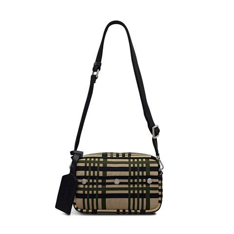 Hadleigh Place - Check Small Ziptop Crossbody Bag